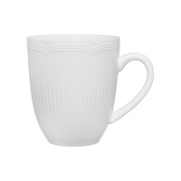 White Basics Rococo Collection 390ml Porcelain Coupe Mug