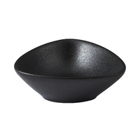 Maxwell & Williams Black Caviar Collection Triangle Sauce Bowl