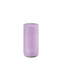 355ml (12oz) Lilac Haze Stainless Steel Ceramic Reusable Cup with Button Lid
