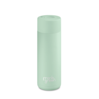 595ml (20oz) Mint Gelato Reusable Stainless Steel Ceramic Bottle with Push Button Lid