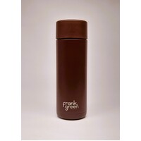 Limited Edition 595ml (20oz) Chocolate Reusable Stainless Steel Ceramic Bottle with Straw Lid