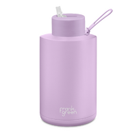 2000ml (68oz) Lilac Haze Stainless Steel Ceramic Reusable Bottle with Straw Lid
