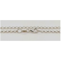 Belcher Link Chain with Cartier Clasp - 40cm Long 2.4mm Wide