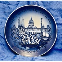 Bing & Grondahl 1992 Barcelona Olympic Games Plate