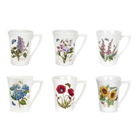 Portmeirion Botanic Garden 280ml Mandarin Mugs