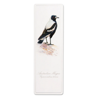 Australian Birds Bookmark - Magpie