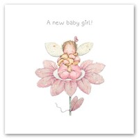 A New Baby Girl Card