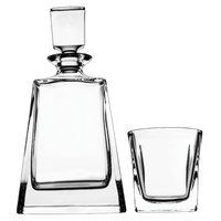 Boston Decanter with set of 2 Double Old Fashioned Tumblers 140.290