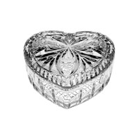 Bohemia Crystal 13cm (5") Heart Box Model 046.155