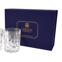 Bohemia Crystal Sheffield 2 Piece Set 270ml Double Old Fashioned (DOF) Tumblers Z.030.025
