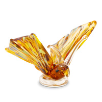 The Russell Collection Zibo Art Glass Papilio Splendid Butterfly Ornament
