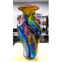 Zibo Art Glass Anthurium Vase