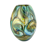 Zibo Art Glass Kikou Vase