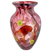 Coloured Glass Sakura Vase