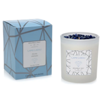 Crystal Infusions Lapis Lazuli Soy Candle (Rose, Jasmine & Sweet Orange)