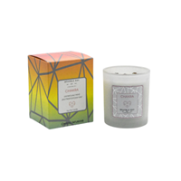 Crystal Infusions Chakra Soy Candle (Bergamot Lemongrass)