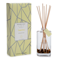 Crystal Infusions Tiger Eye Reed Diffuser (Vallina Bean & Custard)