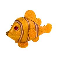 Coloured Glass Clown Fish Figurine/Ornament