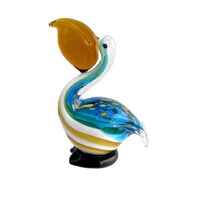 Coloured Glass Pelican Perci Ornament