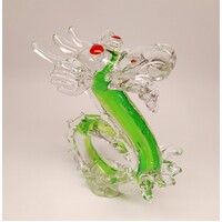 Coloured Glassware Dragon 'Puff' Ornament/Figurine