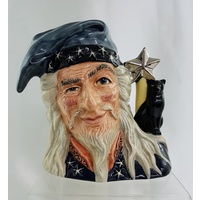 Royal Doulton Mystical Series 'The Wizard' Large Character Jug D6862