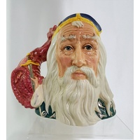 Royal Doulton Merlin Large Character Jug D7117 Number 625 with Certificate