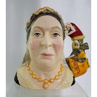 Queen Victoria I Large Character Jug D7152