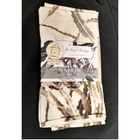 De-Anne Strange Set of 4 Banksia Cotton Napkins