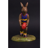 Royal Doulton Aussie Rules Bunnykins Figurine DB508 with Certificate - CLEARANCE