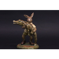 Royal Doulton Crocodile Hunter Bunnykins Figurine DB513