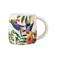 Maxwell & Williams Eloise Short Native Grace Eastern Rosella Mug