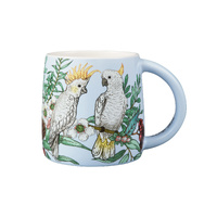 Maxwell & Williams Eloise Short Native Grace Yellow Crested Cockatoo Mug