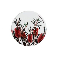 Royal Botanic Garden Bottlebrush Ceramic Round 9.5cm Coaster
