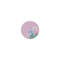 Maxwell & Williams Botanica Collection 10cm Pink Round Ceramic Coaster
