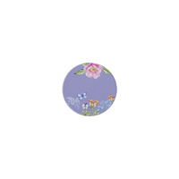 Maxwell & Williams Botanica Collection 10cm Purple Round Ceramic Coaster