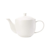 White Basics Diamonds 800ml Teapot