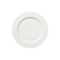 Maxwell & Williams White Basics Diamonds 27cm Rim Dinner Plate