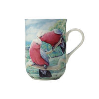 Katherine Castle Birds of Australia 10 Year Anniversary Galah 300ml Fine Bone China Mug