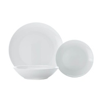 Cashmere 12 piece Resort Fine Bone China Coupe Dinner Set