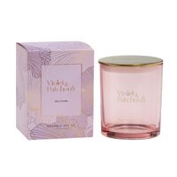 Elegance Collection 300g Voilet & Patchouli Candle