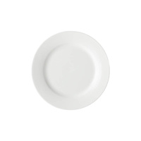 White Basics 19cm Porcelain Rim Side Plate