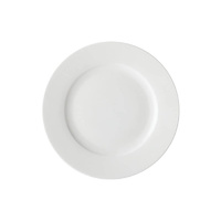 White Basics 27.5cm Porcelain Rim Dinner Plate