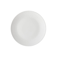 White Basics 27.5cm Porcelain Coupe Dinner Plate