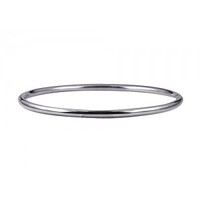 4mm Solid Sterling Silver Golf Bangle