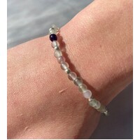 Born From The Earth Collection Round Fluorite Bracelet