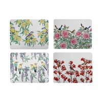 Royal Botanic Gardens Victoria Garden Friends Set of 4 Assorted Cork Backed 34 x 26.5cm Placemats