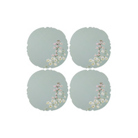 Maxwell & Williams Royal Botanic Gardens Foxglove Collection Set of 4 Cork-backed 32cm Placemats