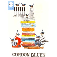 Grant Lennox Cordon Blues Cotton Tea Towel