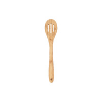 Evergreen 33cm Bamboo Slotted Spoon