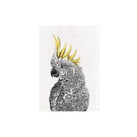 Marini Ferlazzo Australian Sulphur-Crested Cookatoo Cotton Tea Towel
